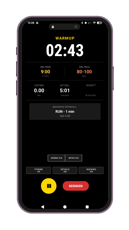 AE Fit & Health – Lauftrainer